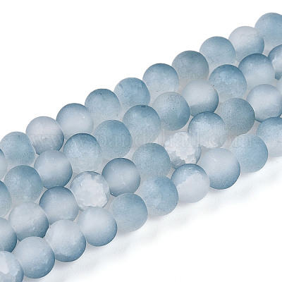 Стеклянные бусины кракле X1-GLAA-N009-6mm-06-1