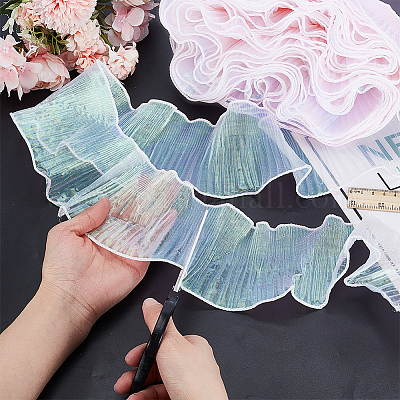 Лента из полиэстера со складками длиной 10 м.&nbsp;OCOR-GA0002-48B-1