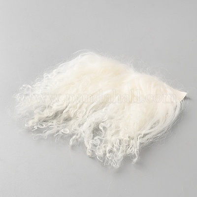 Парик из шерсти для куклы DIY-WH0888-392B-1