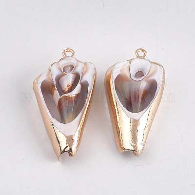 Подвески из алюминиевой пластины&nbsp;LS-SSHEL-T008-09-1