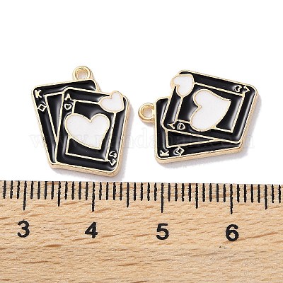 Подвески из эмали и сплава&nbsp;ENAM-O001-11M-G-1