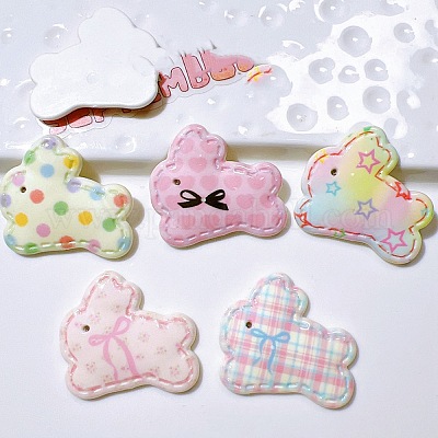 Кабошоны из смолы&nbsp;X-CRES-M002-17-1