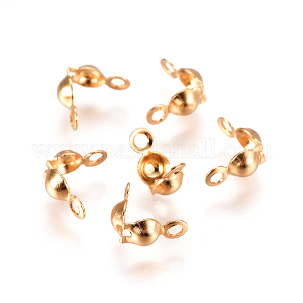 Наконечники бусин из нержавеющей стали 304 X-STAS-F227-42-G-1