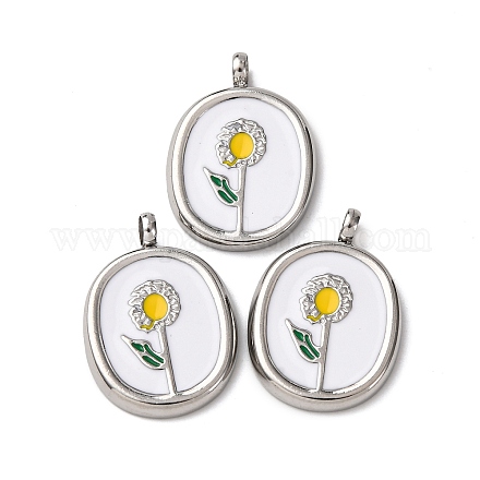 Подвески из нержавеющей стали 304 с эмалью STAS-P406-23P-1