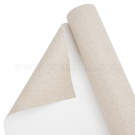 Рулон льняного холста средней зернистости для живописи OFST-WH0816-006-1