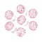 Transparent Acrylic Beads, Faceted, Cone, Lavender Blush, 10mm, Hole: 2.5mm, 555pcs/500g