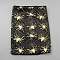 Polyester Fabric, for Clothing Accessories, Spider with Spider Web, Black, 150x0.02cm