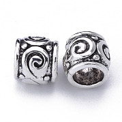Европейские сплавочные бусины тибетского стиля  TIBE-S314-111AS-RS