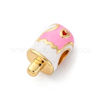 Латунь эмаль европейские шарики&nbsp;KK-Q098-26G-B