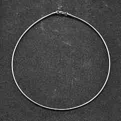 Не тускнеющие повседневные ожерелья-чокеры из нержавеющей стали 304, с карабин-лобстерами , цвет нержавеющей стали, 15.8 дюйм (40.1 см)