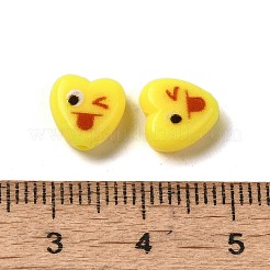 Непрозрачные акриловые бусины&nbsp;MACR-S377-01A