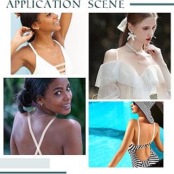 Невидимый эластичный пластиковый прозрачный эластичный ремешок из ТПУ&nbsp;EW-WH0013-22A