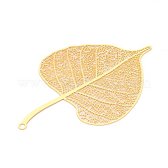 Латунные филигранные большие кулоны&nbsp;KKC-T003-24G