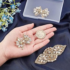 3 шт. 2 стиля горячая фиксация стразами&nbsp;DIY-FG0002-56