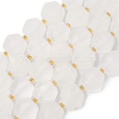 Природных кристаллов кварца бисер нитей&nbsp;G-A291-A04-01