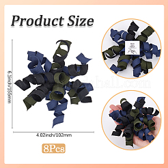 8 шт. банты из полиэфирной ленты&nbsp;DJEW-SP0001-05C