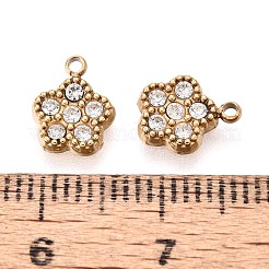 Подвески из нержавеющей стали 304 с микропаве из кубического циркония&nbsp;STAS-N115-48G