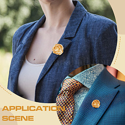 2 шт. латунные булавки для лацканов одежды рюкзака&nbsp;JEWB-ME0001-17