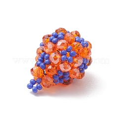 3 шт. подвески из стеклянного бисера ручной работы&nbsp;PALLOY-MZ00422