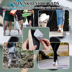 4 комплект противоскользящих накладок для обуви из замши&nbsp;AJEW-OC0014-15