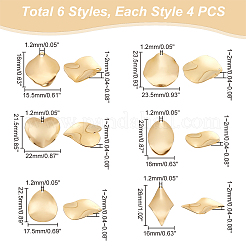 24 шт. 6 подвески из нержавеющей стали 304&nbsp;STAS-UN0040-44