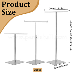 2 шт. стойка для сумок из нержавеющей стали с Т-образной перекладиной&nbsp;ODIS-OC0001-93