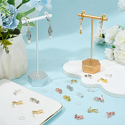 20шт 5 цвета латунные клипсы для серег&nbsp;KK-SP0002-52