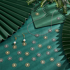 30 шт. 2-х цветные подвески из нержавеющей стали 304&nbsp;FIND-UN0016-31