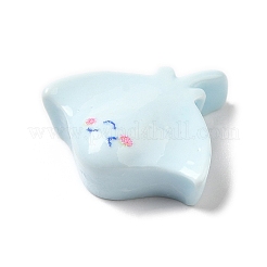 Кабошоны из непрозрачной смолы на тему океана&nbsp;LS-RESI-C036-05D