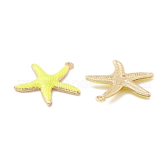 Подвески из латуни с эмалью в стойку&nbsp;KK-B053-11G