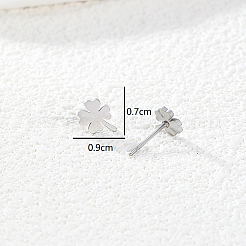 Серьги-гвоздики из нержавеющей стали 201&nbsp;MA7474-4