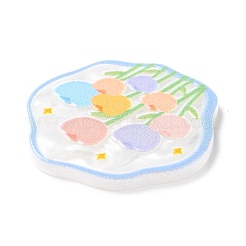 Акриловые подвески с рельефным принтом&nbsp;MACR-O044-07B