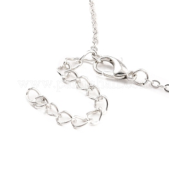 Ожерелье с подвеской в виде птичьего пончика для женщин&nbsp;LS-NJEW-I113-14P