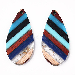 Подвески из смолы и ореха&nbsp;RESI-N039-13