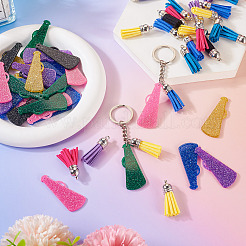 Набор для изготовления акрилового подвесного брелока в форме громкоговорителя своими руками&nbsp;DIY-TA0009-15