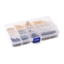 690 шт. 12 стильных железных колпачка и конуса для бусин&nbsp;IFIN-FS0001-23