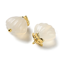 Подвески в форме ракушек из натурального агата&nbsp;G-G179-04