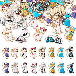 32шт 16 стиля подвески из сплава с эмалью&nbsp;FIND-TA0004-80