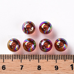 Прозрачные акриловые бусины&nbsp;MACR-S370-B8mm-765