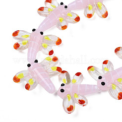 Осенняя тема ручной работы лэмпворк бусы нити&nbsp;LAMP-Q031-017F