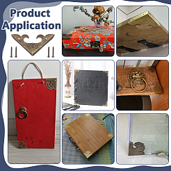 80 шт. Защитные уголки для железных ящиков&nbsp;FIND-PH0028-97