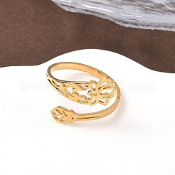 Кольца-манжеты из нержавеющей стали 304 для женщин&nbsp;LS-RJEW-F195-01G