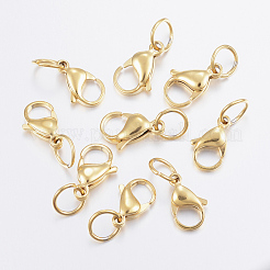 Ионное покрытие (ip) застежки-лобстеры из нержавеющей стали 304&nbsp;X-STAS-P139-A17-G