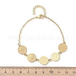 Браслеты из нержавеющей стали 304 Religion для женщин&nbsp;BJEW-F524-03G