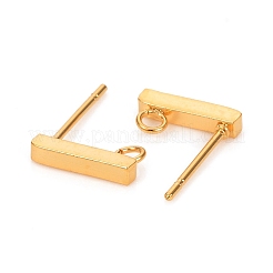 Фурнитура для сережек-гвоздиков из нержавеющей стали 304&nbsp;STAS-I150-03G