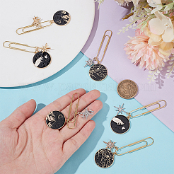 Железные длинные скрепки&nbsp;AJEW-OC00005