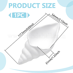 Украшения для демонстрации воска в форме ракушки&nbsp;DJEW-WH0042-88