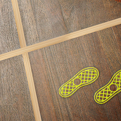 2м самоклеящиеся ПВХ-полоски для защиты кромок&nbsp;FIND-WH0111-760B