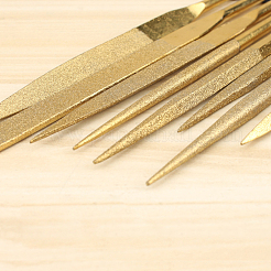 Набор алмазных напильников из углеродистой стали&nbsp;WOCR-PW0001-319A