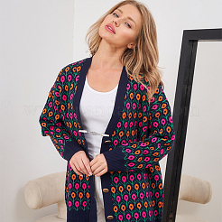 10 шт. 10 стиля зажимы для кардигана из сплава&nbsp;AJEW-FH0006-72